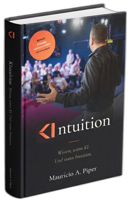 Buchcover: Kintuition — Wissen, wann KI. Und wann Intuition. von Maurício A. Piper